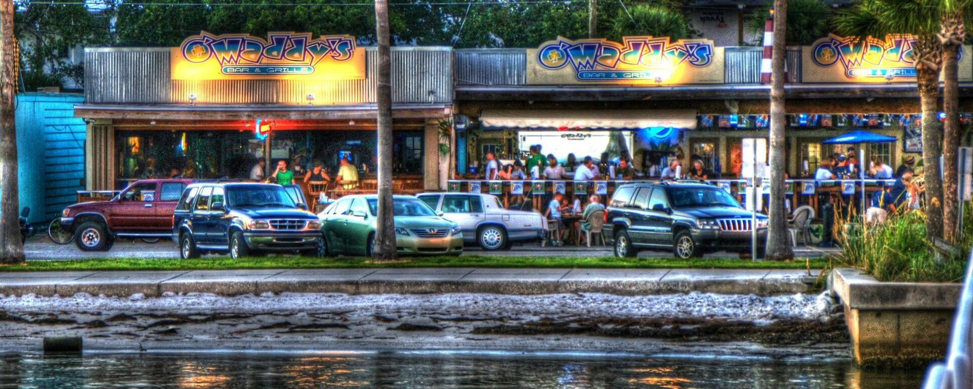The old O’Maddy’s storefront on the water, from the archives